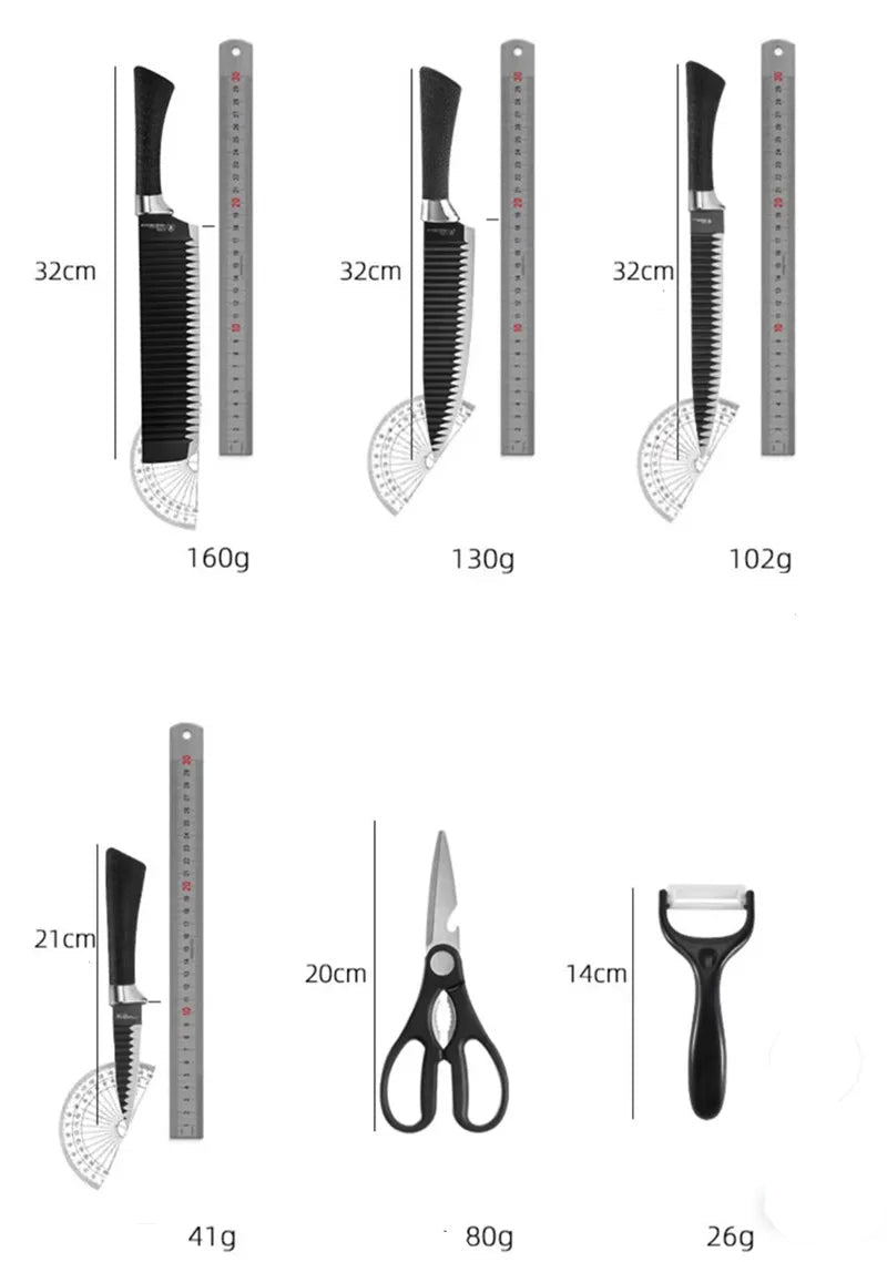 Kit facas de cozinha